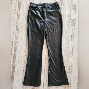 Ardene Black Faux Leather Pants